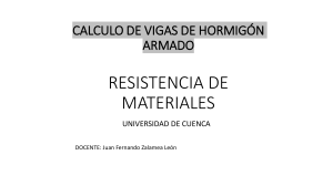 Tema 04 - Cálculo de vigas de hormigón