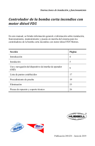 METRON FD5 Spanish