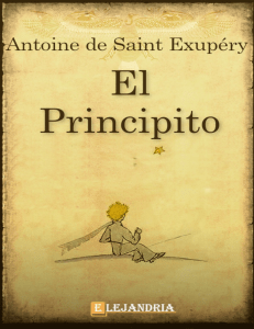 El principito-Antoine De Saint Exupery