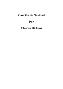 Libro: Canción De Navidad  Autor Charles Dickens