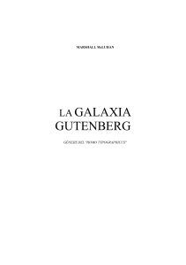 Galaxia Gutenberg Mac Luhan