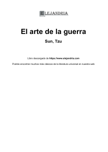 El arte de la guerra-Sun Tzu