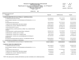 Presupuesto de Ingresos y Egresos junio 2023