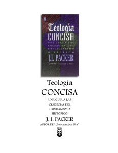 TEOLOGÍA CONCISA - J. I. PACKER