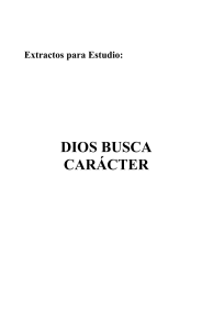 1.DIOS BUSCA CARÁCTER