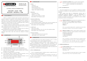 Manual controlador MCS235N