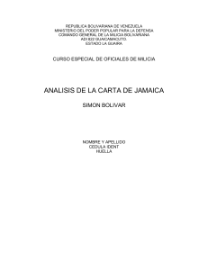 CARTA DE JAMAICA pdf