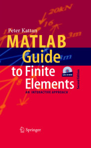 MATLAB-Guide-to-Finite-Elements