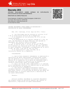 Decreto-203 07-MAR-2014