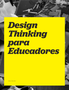 Desing Thinking Para Educadores