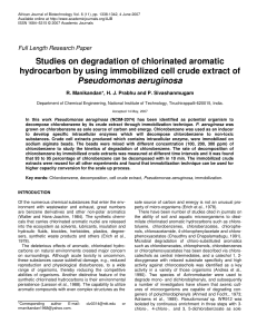 Studies of degradation