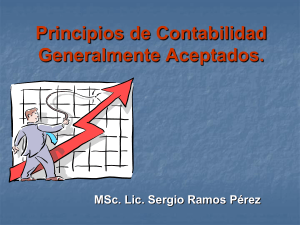 PRINCIPIOS DE CONTABILIDAD GENERALMENTE ACEPTADOS (1)