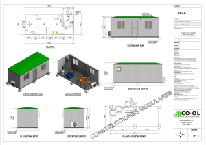 Plano container 20 pies