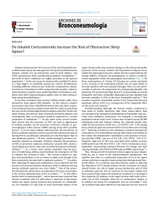 Do Inhaled Corticosteroids Increase the Risk of Obstructive Sleep Apnea?