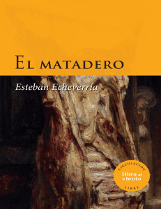 El matadero - Esteban Echeverría