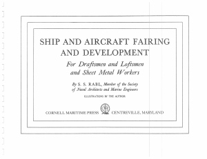 Ship and Aircraft Fairing and Development by-S-S-Rabl