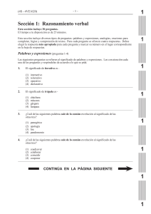 psychometric test spanish 4s