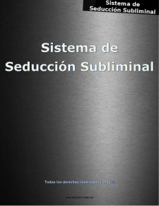 Sistema de seducción subliminal