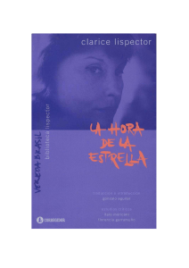 La hora de la estrella (Clarice Lispector)