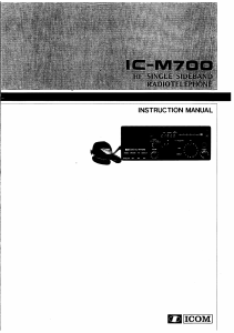 ICOM--IC-M700-user-manual