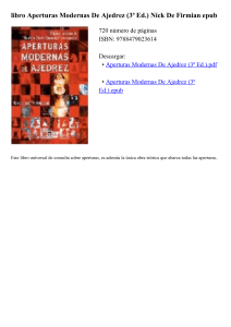 pdfcoffee.com aperturas-modhjjkhjernas-de-ajedrez-3c2aa-ed-2-pdf-free