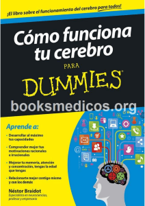 COMO FUNCIONA TU CEREBRO PARA DUMMIES - NESTOR BRAIDOT