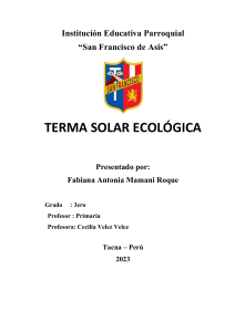Monografia TERMA SOLAR ECOLÓGICA 2023