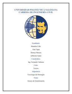 Ensayo de Granulometr&iacute;a: Informe de Laboratorio