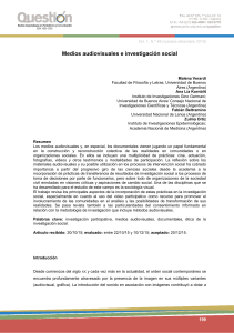 Artículo de Revista - Medios audiovisuales e investigación social - Verardi & Kornblit & Beltramino & Ortiz