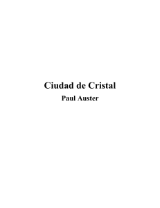 Auster.CiudadDeCristal