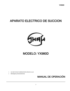 SMAF YX980D - MANUAL DE USUARIO ESP