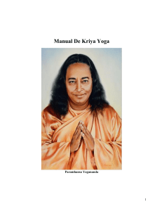 Manual de Kriya Yoga: Técnicas y Prácticas