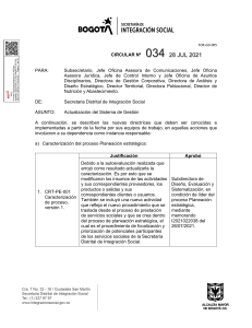 Proceso Atención a la ciudadanía CRT-ATC-001 v1