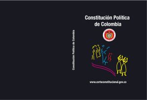 Constitucion politica de Colombia - 2015