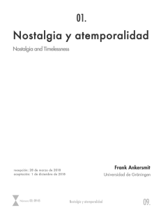 nostalgia y literatura