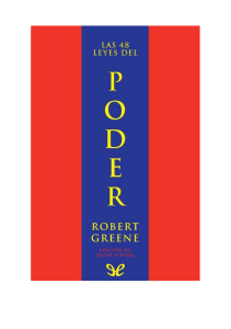 las 48 leyes del poder robert greene