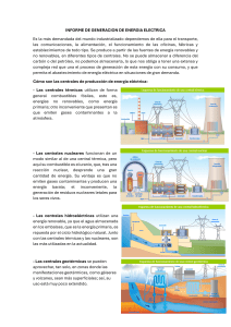 GENERACION DE ENERGIA ELECTRICA