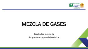 Tema 7. Mezcla de gases