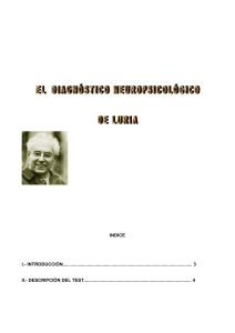 Batería de Luria DNI (manual)