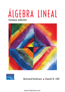 Algebra Lineal Bernard Kolman y David R