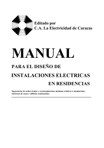 Manual para el Diseno de Instalaciones Electricas en Residen