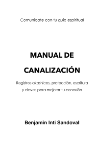 Manual de Canalización
