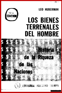 01894- LOS BIENES TERRENALES DEL HOMBRE - Huberman, Leo