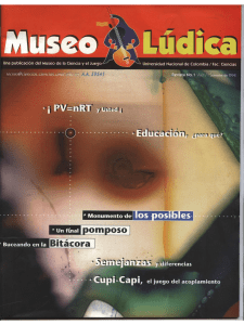 Museolúdica 1, volúmen 1. Museo de la Ciencia y el Juego