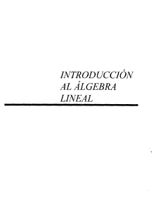 Introducción al álgebra lineal 5ta edición - Howard Anton