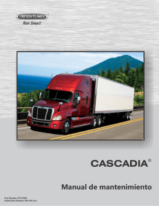 Manual de mantenimiento Cascadia 