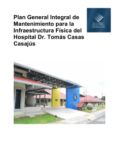 Plan Mantenimiento Infraestructura HospitalDoctorTomasCasasCasajus