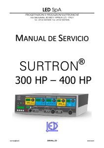 manual-de-servicio-español surtron led spa 400