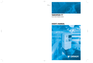 Omron-F7-Frequency-Converter-User-Manual