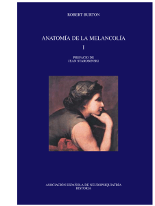Burton R Anatomia de la Melancolia Vol 1